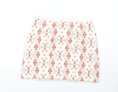 Maeve Women's Multicoloured Short Skirt, Size 12