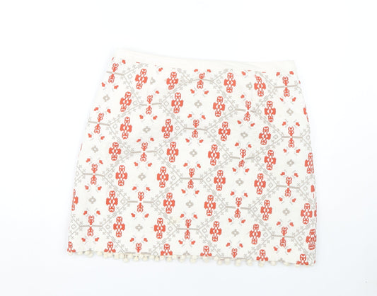 Maeve Women's Multicoloured Short Skirt, Size 12