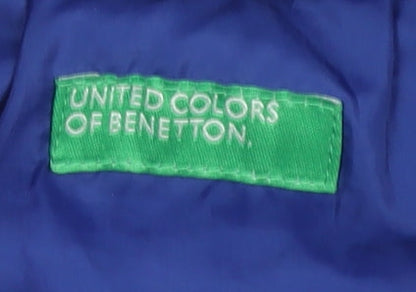 United Colors of Benetton Girls Blue Puffer Jacket XL