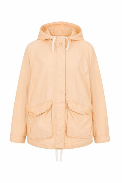 Womens UK Size XS Monki Orange Anorak Coat
