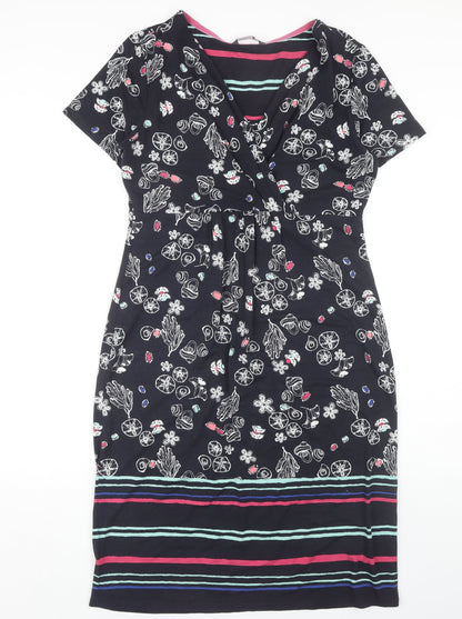 Marks and Spencer Women's Multicoloured Dress, Size 12