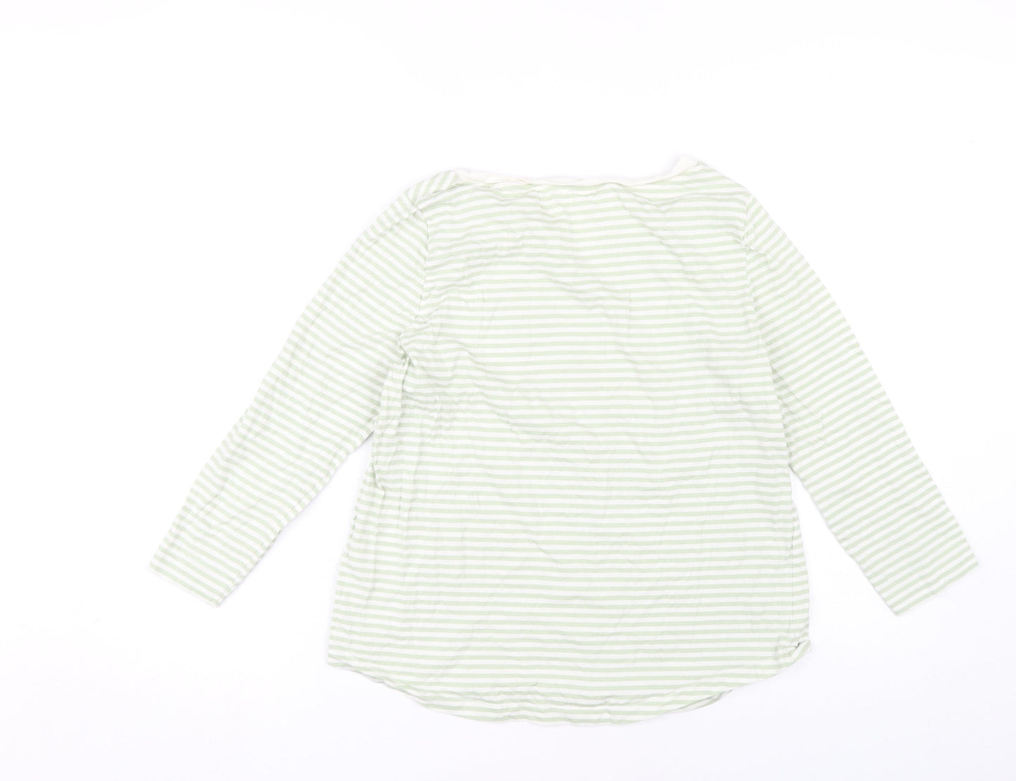 Womens UK Size M COS Green Basic T-Shirt