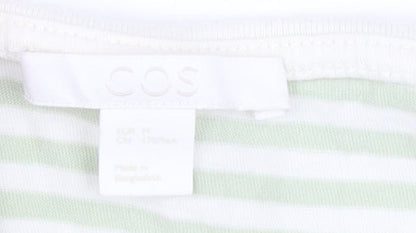 Womens UK Size M COS Green Basic T-Shirt