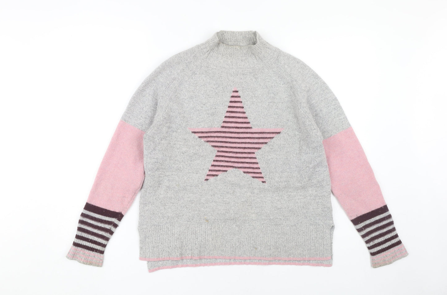 Womens UK Size 8 White Stuff Grey Pullover Jumper