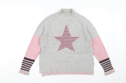 Womens UK Size 8 White Stuff Grey Pullover Jumper