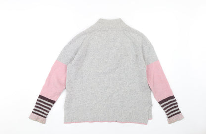 Womens UK Size 8 White Stuff Grey Pullover Jumper