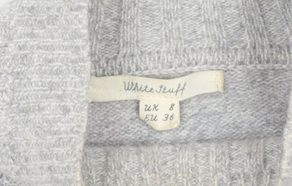 Womens UK Size 8 White Stuff Grey Pullover Jumper