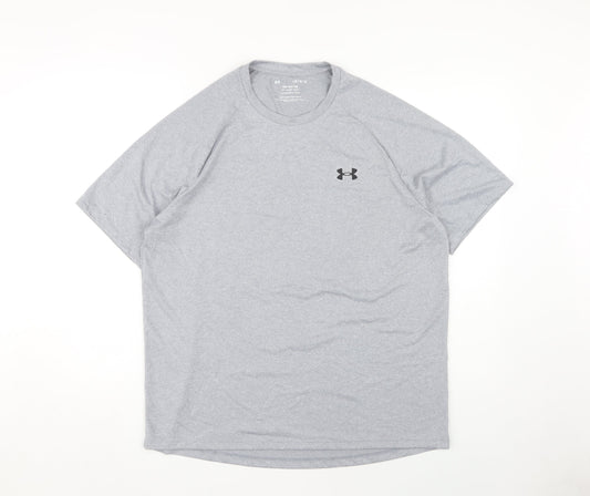 Under Armour Men's Grey Tech T-Shirt L