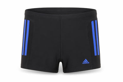 Front view of Adidas girls’ black athletic shorts, size 11