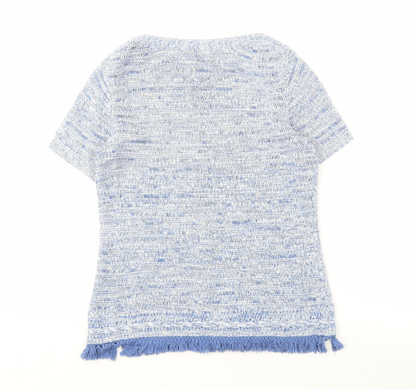 Womens UK Size 12 Laura Ashley Blue Pullover Jumper
