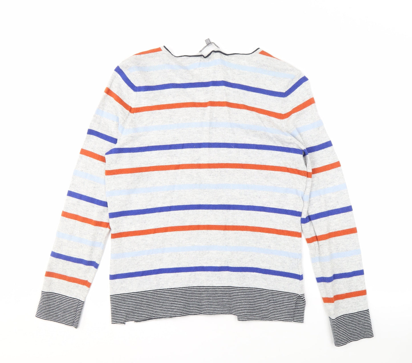 Womens UK Size 12 Laura Ashley Multicoloured Henley Jumper