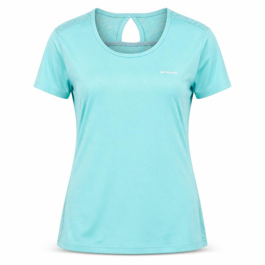 Columbia Women's Blue T-Shirt, Size M, Breathable
