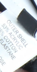 Massimo Dutti Women's Black Paisley Trousers Size 10