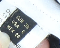 Massimo Dutti Women's Black Paisley Trousers Size 10