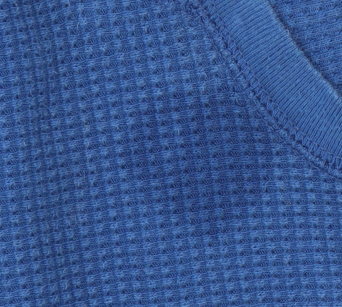 Abercrombie & Fitch Men's Blue Long Sleeve Top - M