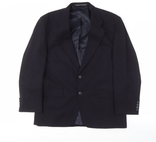Mens UK Size 40 Centaur Regular Blue Suit Jacket