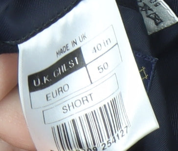 Mens UK Size 40 Centaur Regular Blue Suit Jacket