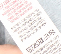 McKenzie Men's Blue Graphic T-Shirt, S, Beach Theme