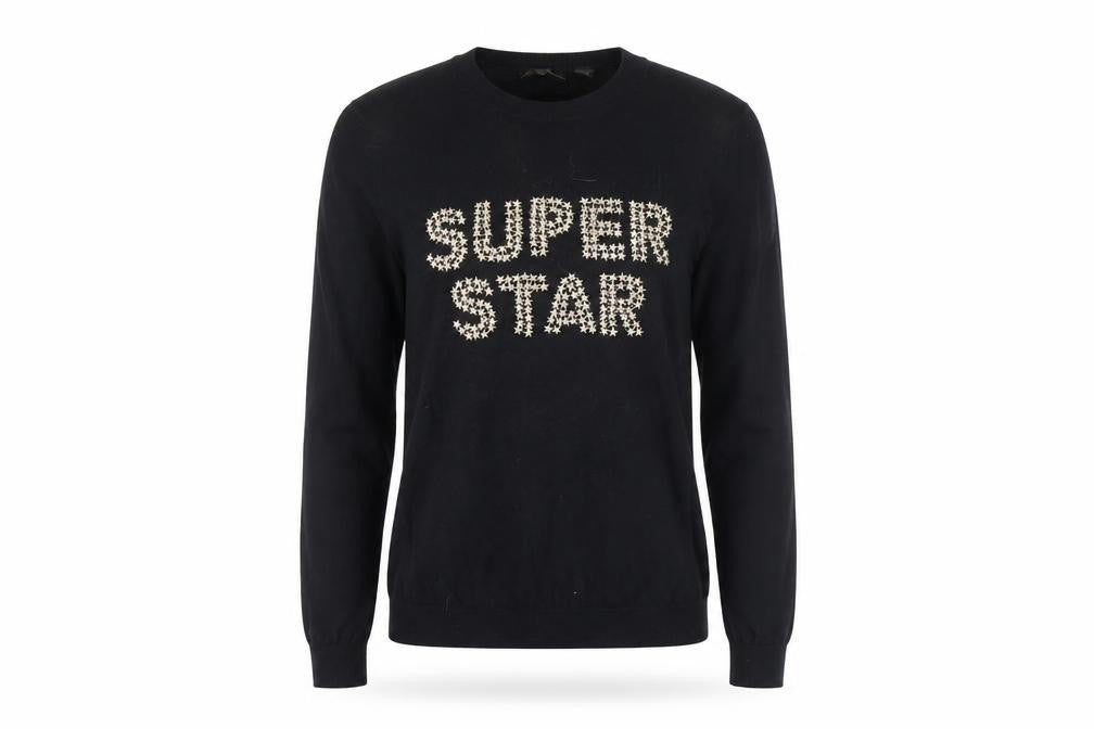 Womens UK Size XS Ted Baker Black Pullover Jumper
