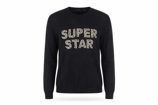 Womens UK Size XS Ted Baker Black Pullover Jumper