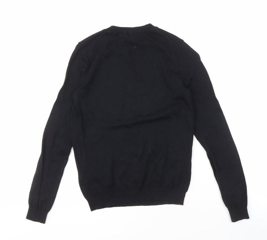 Womens UK Size XS Ted Baker Black Pullover Jumper