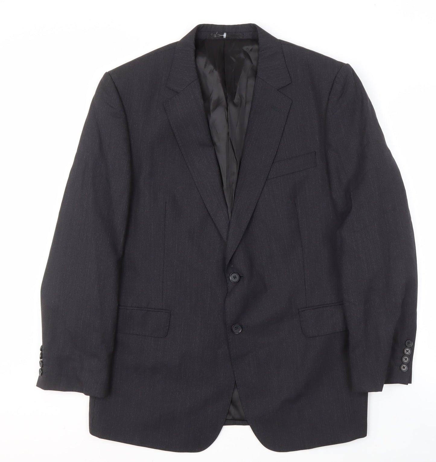 Mens UK Size 44 Jaeger Regular Grey Suit Jacket