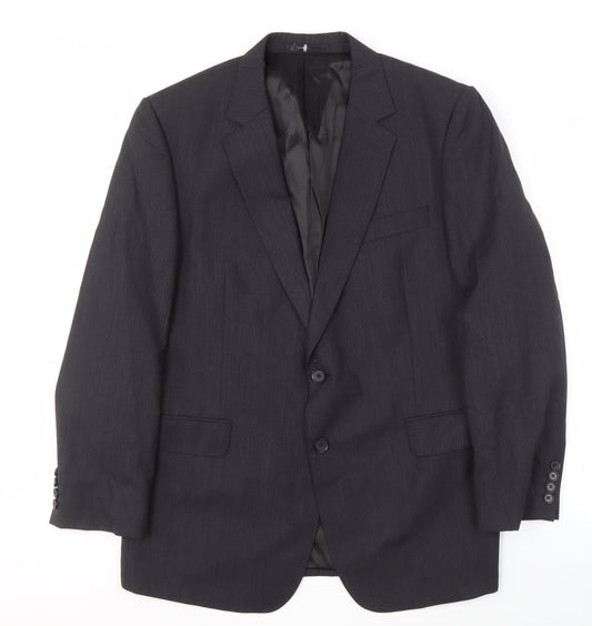Mens UK Size 44 Jaeger Regular Grey Suit Jacket