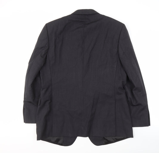 Mens UK Size 44 Jaeger Regular Grey Suit Jacket