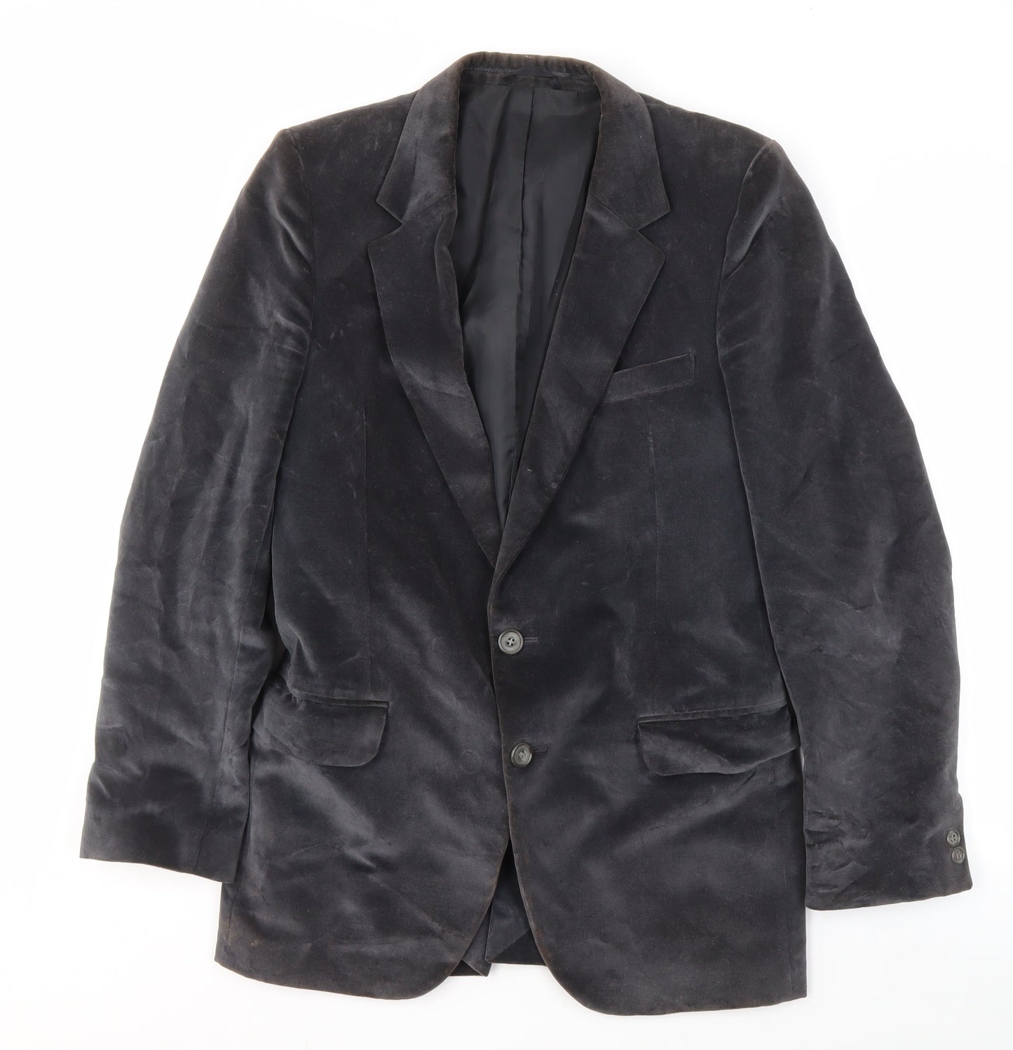 Mens UK Size 40 Fashion Point Foster Regular Black Suit Jacket