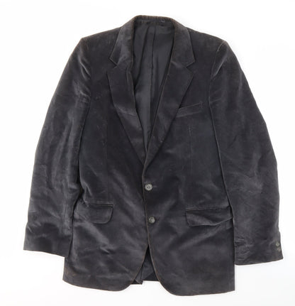 Mens UK Size 40 Fashion Point Foster Regular Black Suit Jacket