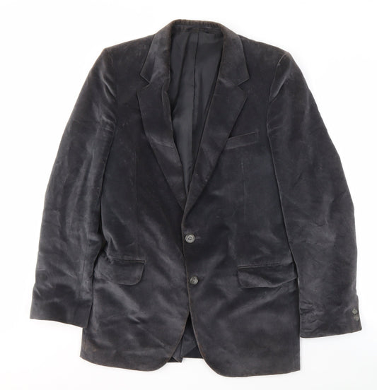 Mens UK Size 40 Fashion Point Foster Regular Black Suit Jacket