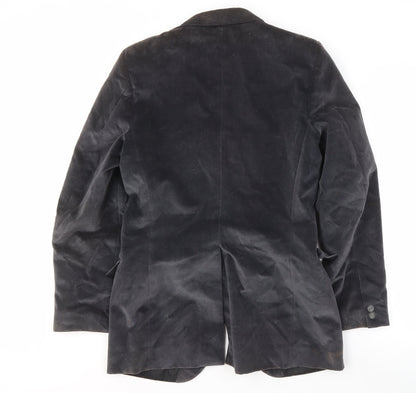 Mens UK Size 40 Fashion Point Foster Regular Black Suit Jacket