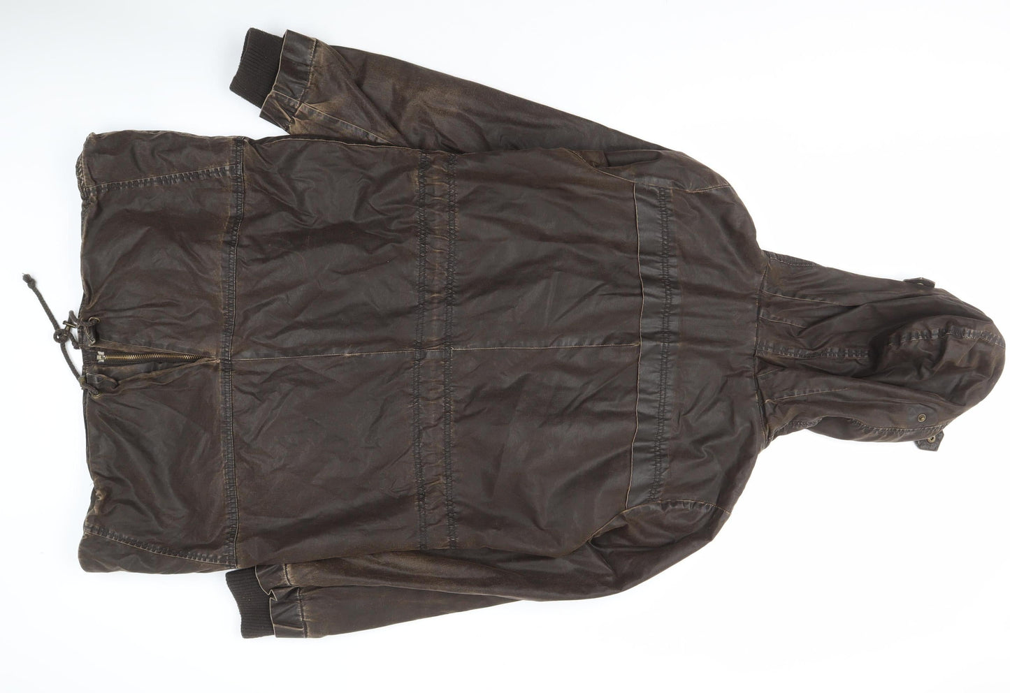 Womens UK Size 14 Marks and Spencer Brown Parka Coat