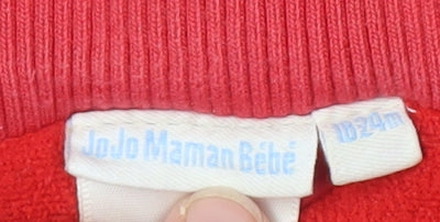 JoJo Maman Bébé Blue Puffer Jacket 18-24 Months Unisex