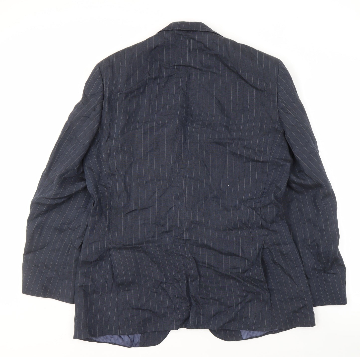 UK Size 40 Marks and Spencer Regular Blue Suit Jacket