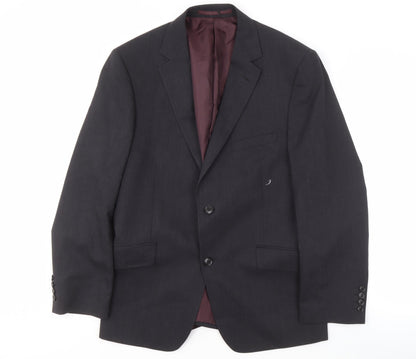 Mens UK Size 40 Marks and Spencer Regular Grey Suit Jacket