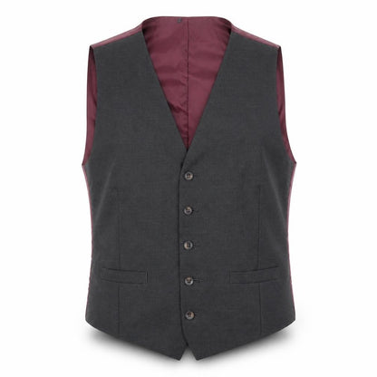 Unisex Adultss UK Size M Marks and Spencer Regular Grey Suit Waistcoat