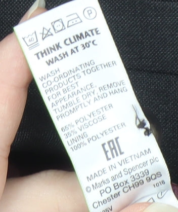 Marks & Spencer Grey Suit Waistcoat M Unisex Formal