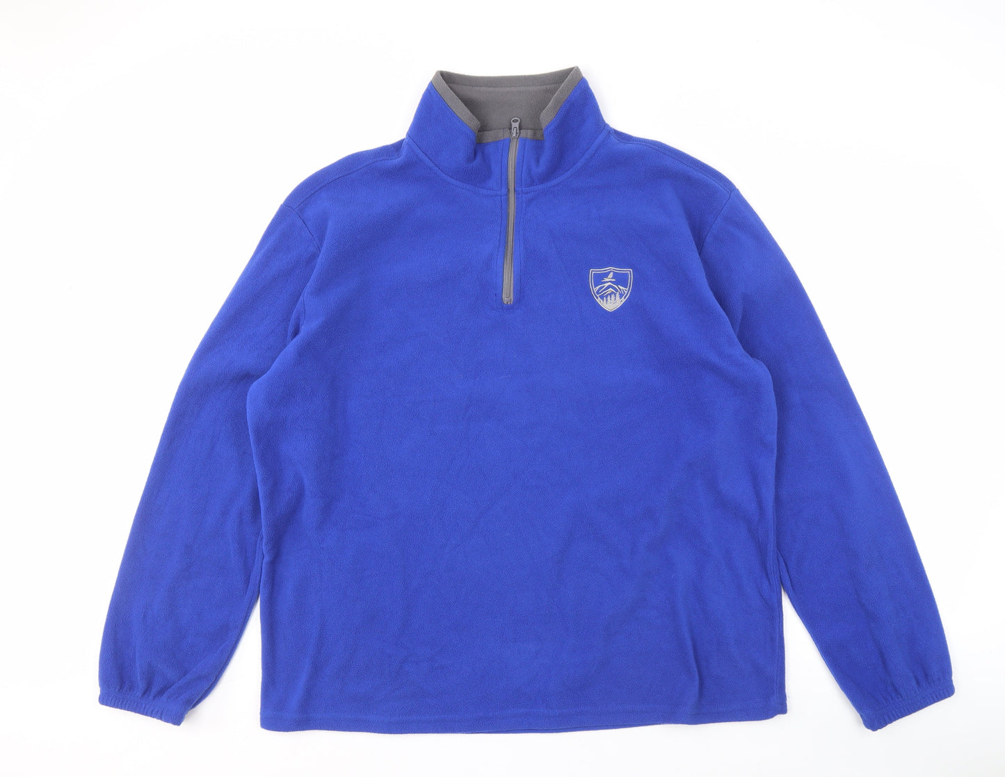 Mens UK Size XL atlasformen Blue Pullover Sweatshirt