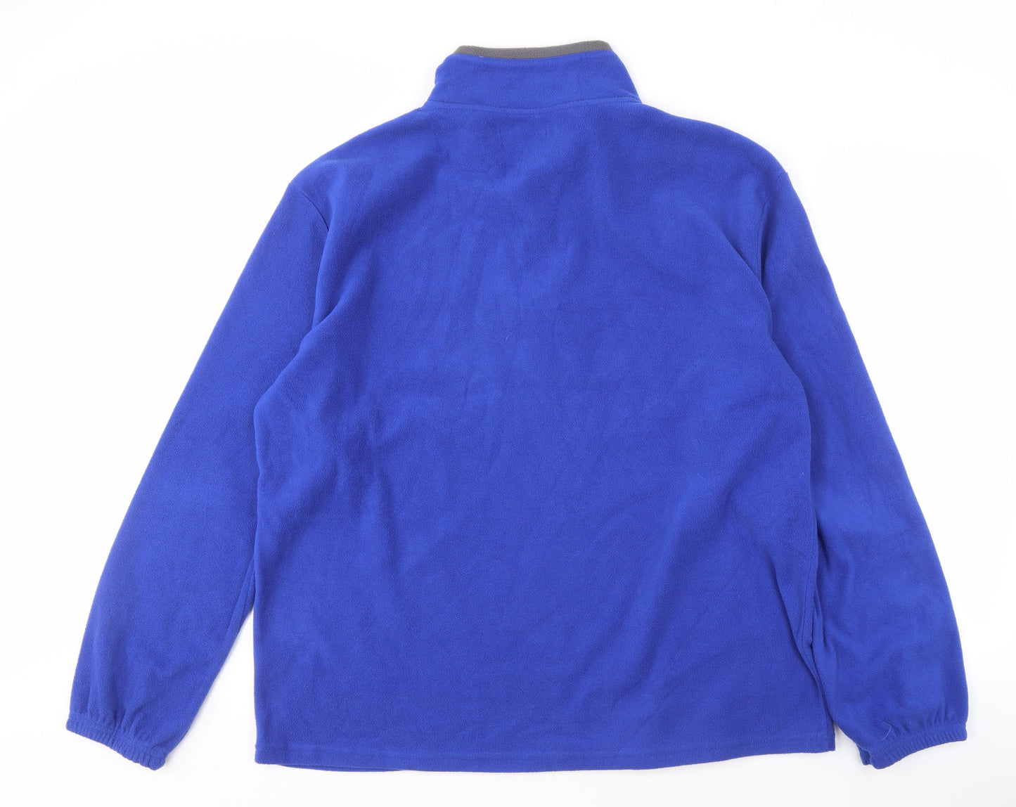 Mens UK Size XL atlasformen Blue Pullover Sweatshirt