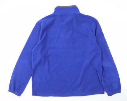 Mens UK Size XL atlasformen Blue Pullover Sweatshirt