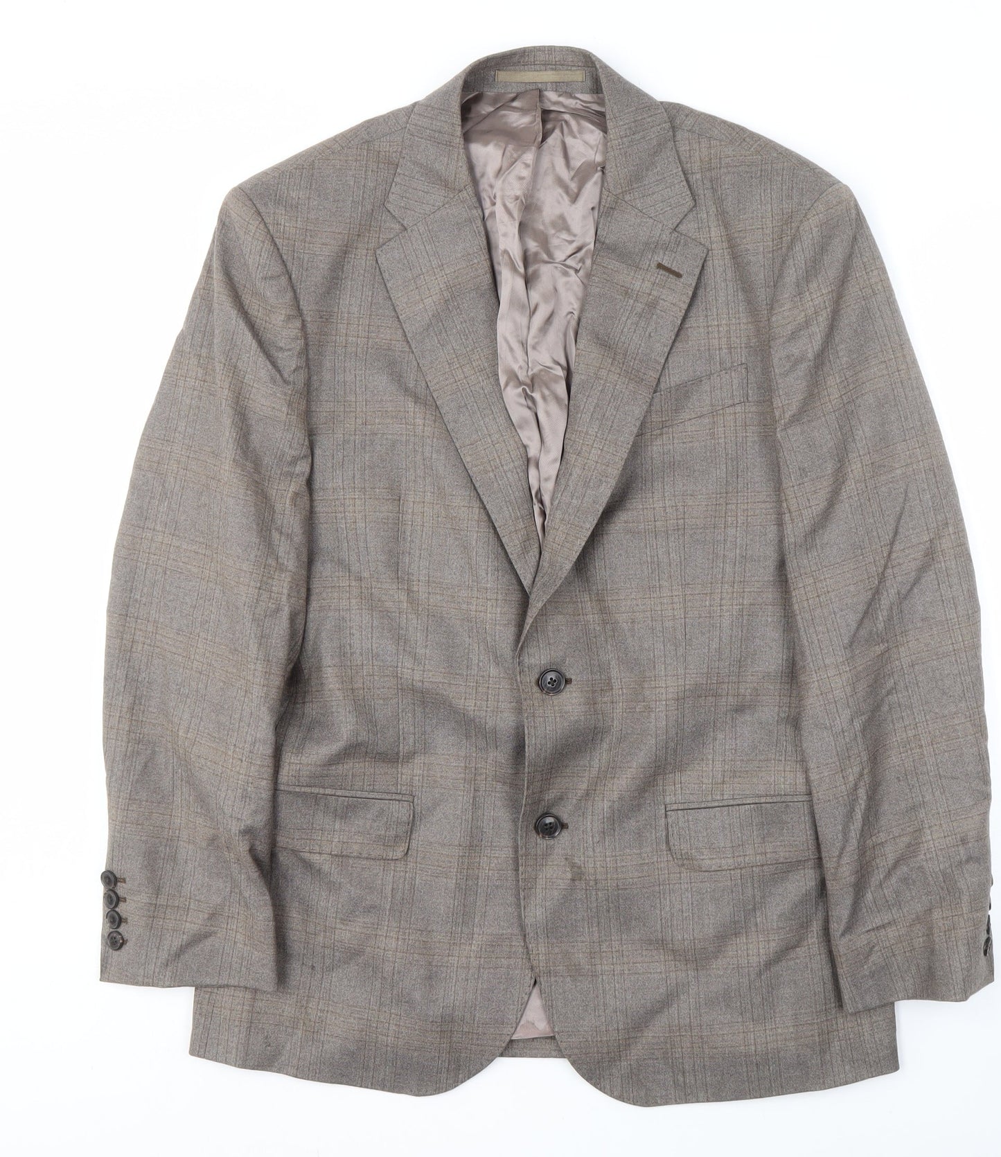 Cerruti Men's Brown Blazer, Size 40 S, Wool, Formal