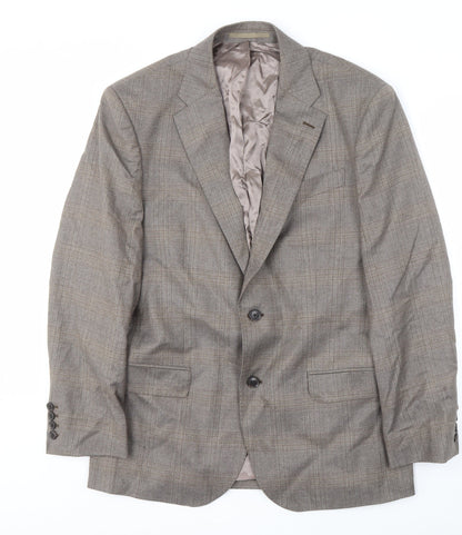 Cerruti Men's Brown Blazer, Size 40 S, Wool, Formal