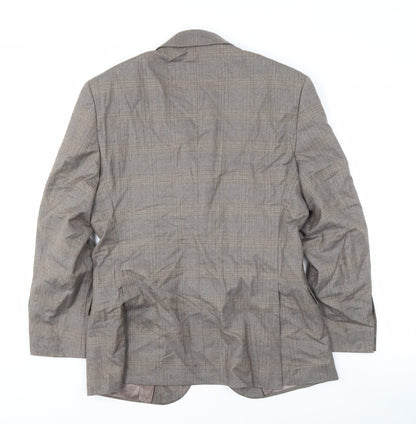 Cerruti Men's Brown Blazer, Size 40 S, Wool, Formal
