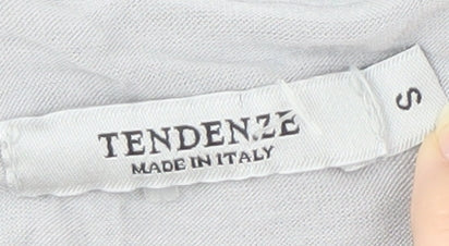 Tendenze Women's Grey Long Sleeve Blouse, Size S