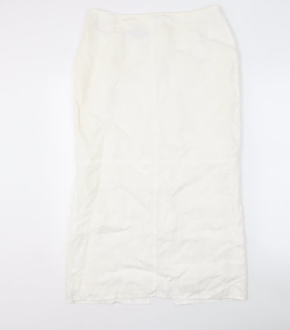 Alex & Co. Women's Ivory Midi Pencil Skirt, Size 14