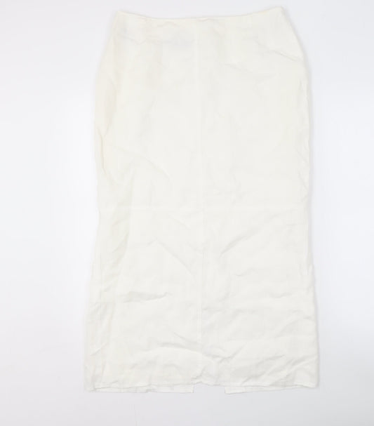 Alex & Co. Women's Ivory Midi Pencil Skirt, Size 14