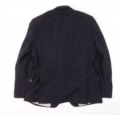 Mens UK Size 42 Daniel Hechter Regular Black Suit Jacket