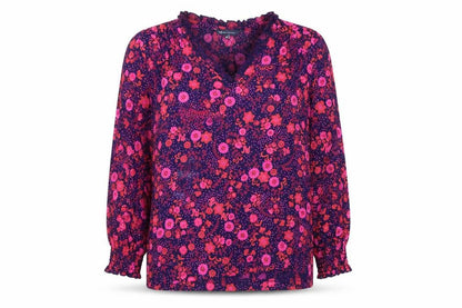 Womens UK Size 18 Crew Clothing Company Multicoloured Basic Blouse