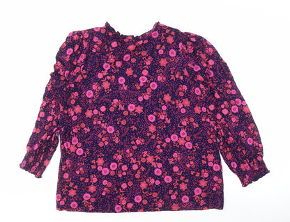 Womens UK Size 18 Crew Clothing Company Multicoloured Basic Blouse